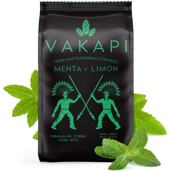 Vakapi Menta y Limon 500 g Yerba Mate