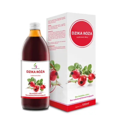 Dzika Róża 500ml Symbiotics Sok