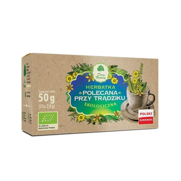 Herbatka polecana przy trądziku EKO 25gx 2g Dary Natury