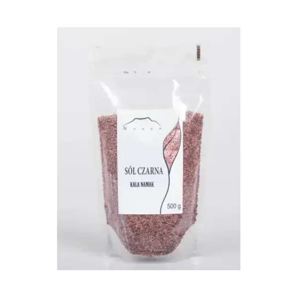 Sól czarna Kala Namak 500g Nanga