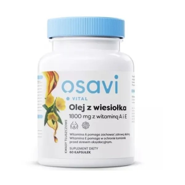 Olej z wiesiołka A+E 60kaps Osavi