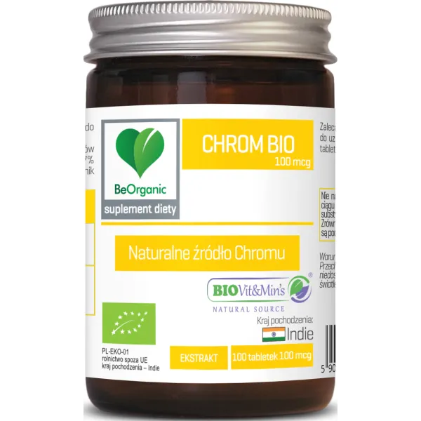 Chrom BIO 100mcg x 100tabl. BeOrganic