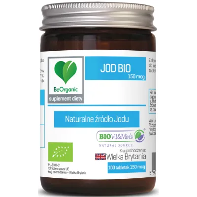 Jod BIO 150mcgx100tabl. BeOrganic