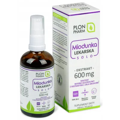 Miodunka Lekarska 20:1 Solo 100ml Plon pharm