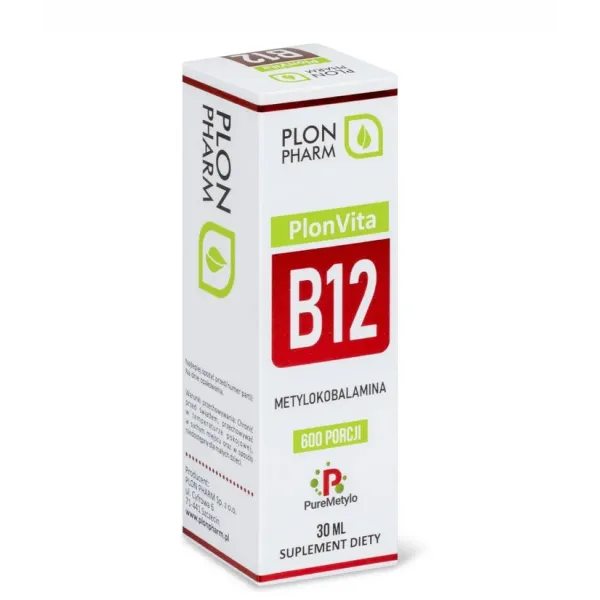B12 Metylokobalamina 30ml Plon pharm