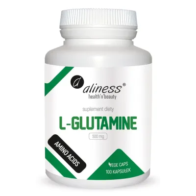 L-Glutamine 500 mg x 100 Vege caps.
