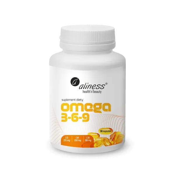 Omega 3-6-9 270/200/195 mg x 90 caps Aliness