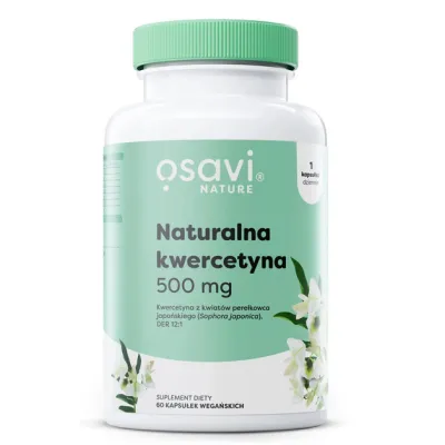 Naturalna Kwercytyna 500mg 60kaps Osavi