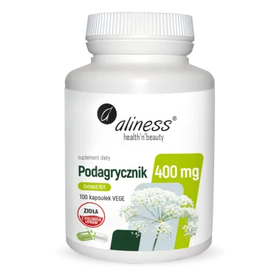 Podagrycznik eks 10:1 400mgx100caps. Aliness