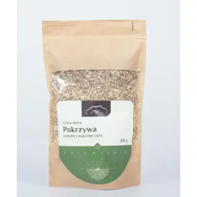 Pokrzywa korzeń cięty 250g Nanga