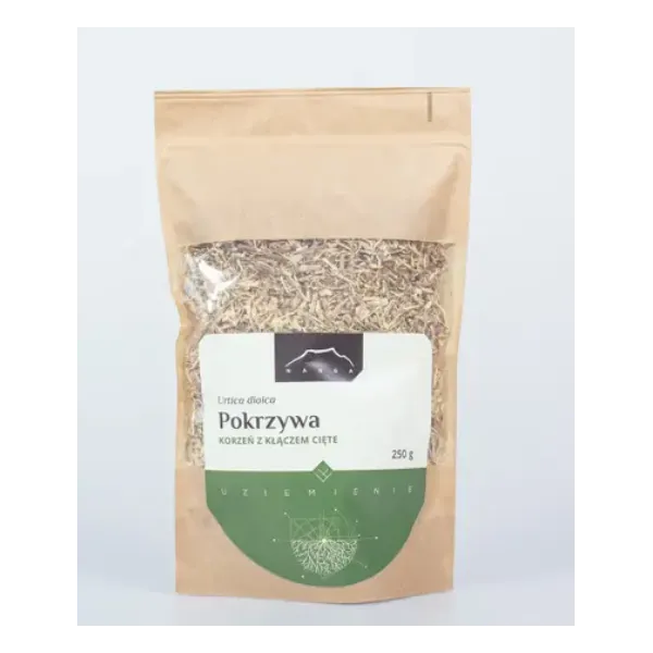 Pokrzywa korzeń cięty 250g Nanga