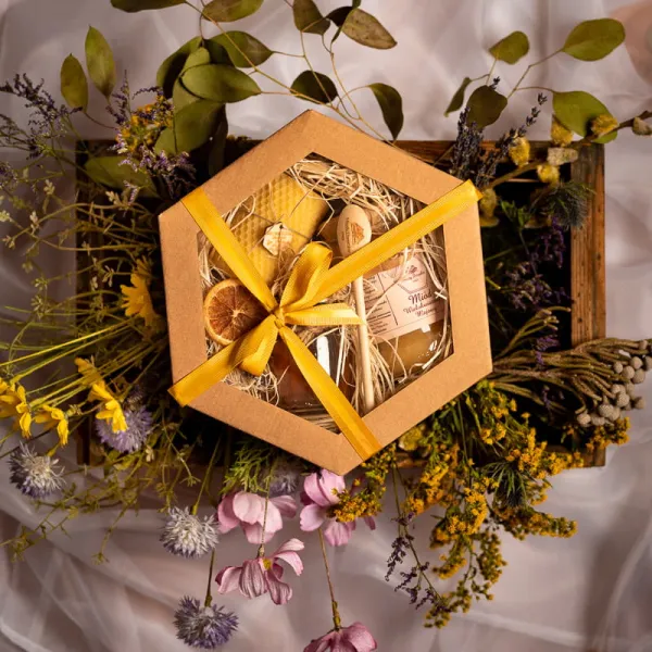 Zestaw heksagon Miody Dworskie