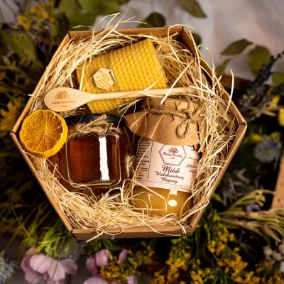 Zestaw heksagon Miody Dworskie