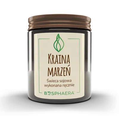 Świeca sojowa Kraina Marzeń 190g Bosphaera