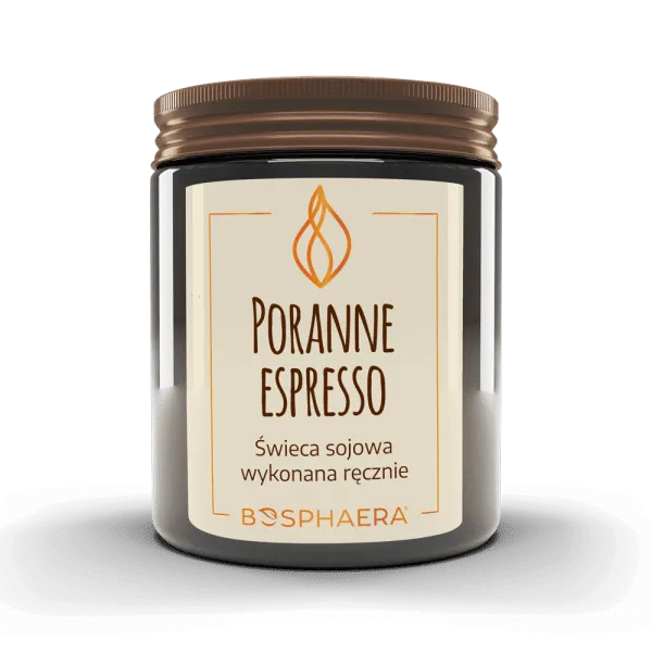 Świeca sojowa Poranne Espresso 190g Bosphaera