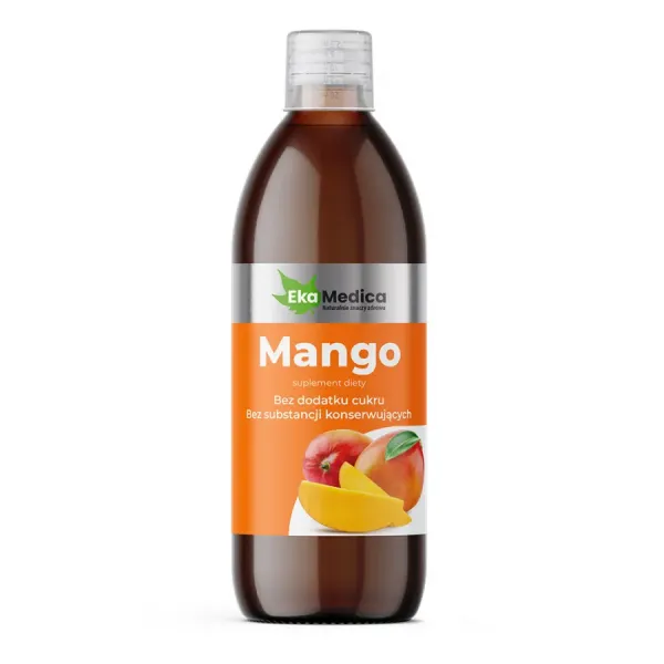 Mango -  puree z mango z witaminą C 500ml Ekamedica