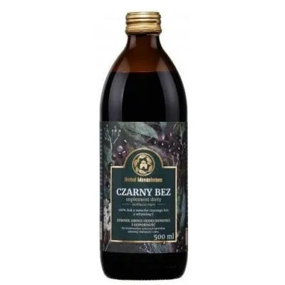 Czarny bez sok 500ml Herbal