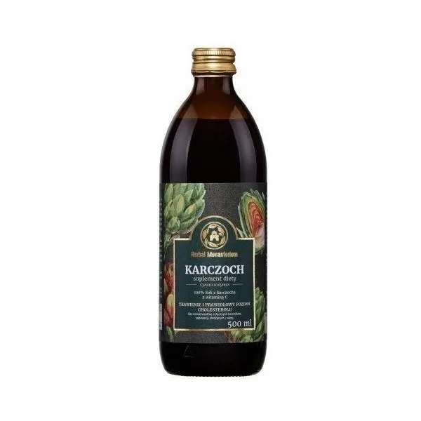 Karczoch sok 500ml Herbal