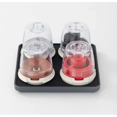 Zestaw Finamill BBQ akumulatorowy USB-C (młynek + 4 pojemniki + tacka)