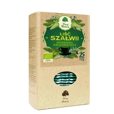 Szałwia liść eko 25x1,5g Dary Natury