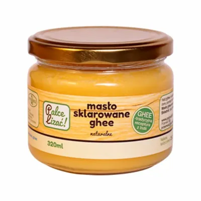 Masło sklarowane Ghee naturalne 320 ml