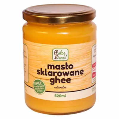 Masło sklarowane ghee klasyczne 520ml