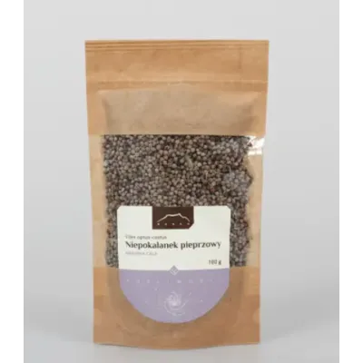 Niepokalanek pieprzowy nasiona całe 100g Nanga