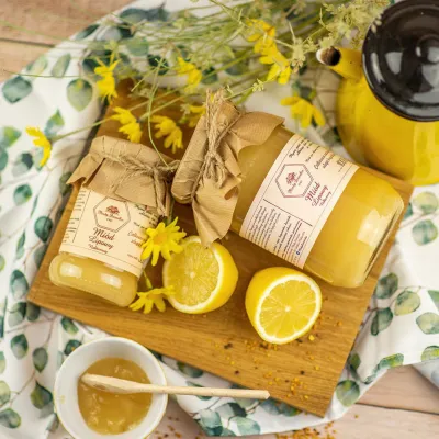 Miód lipowy 380g Miody Dworskie