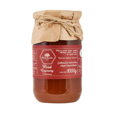 Miód gryczany 1kg Miody Dworskie