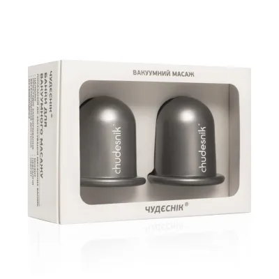 Bański do masażu srebrne 2szt Chudesnik