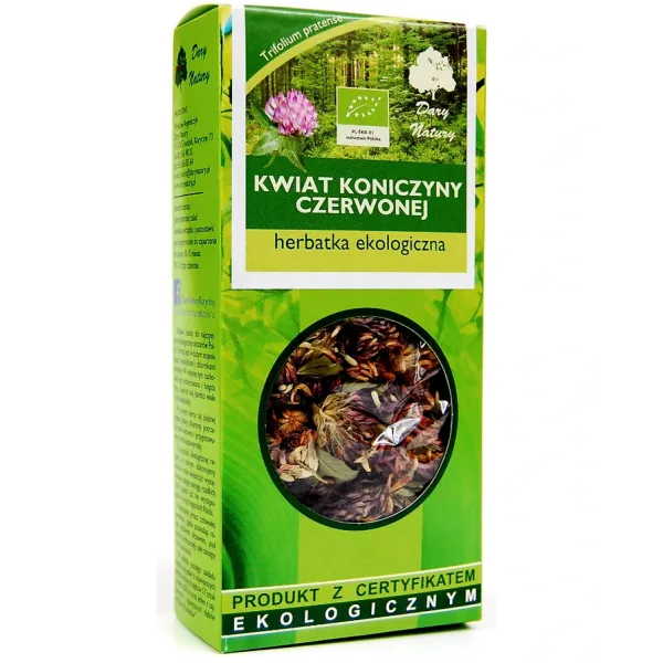 Koniczyna Czerwona Kwiat EKO 25g Dary Natury
