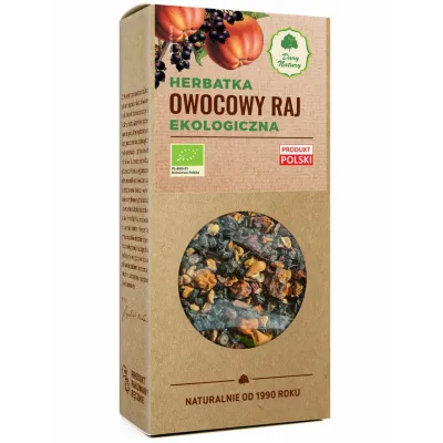 Herbatka owocowy raj eko 100g Dary Natury