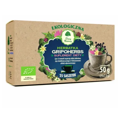 Herbatka Gripoherbs EKO 25×2g Dary Natury