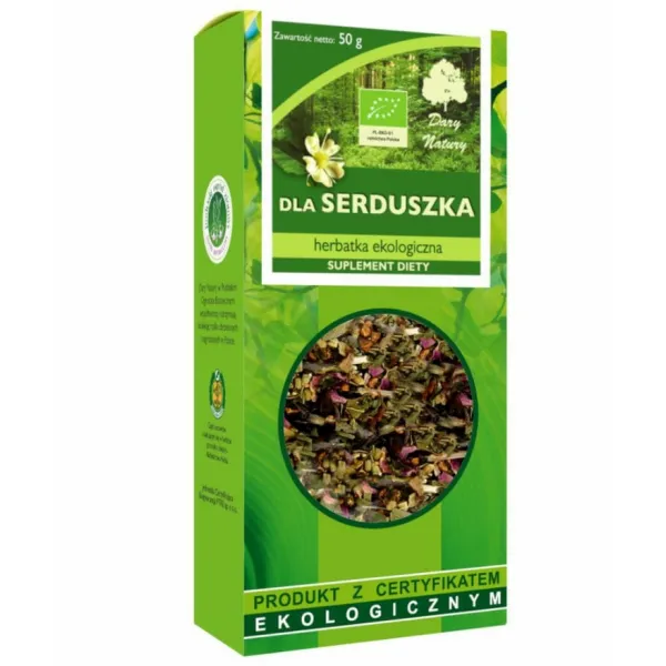 Herbatka Dla serduszka EKO 50g Dary Natury