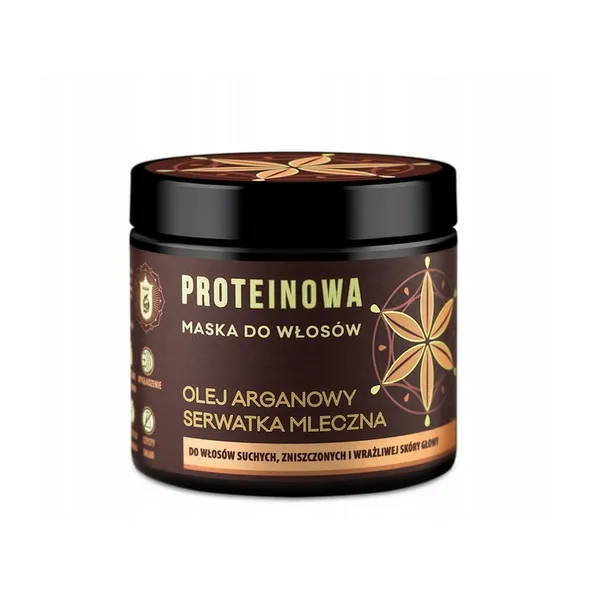 Proteinowa maska do włosów z olejem arganowym 200ml Nami