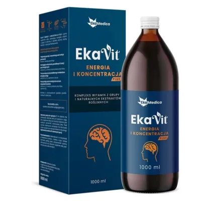 Ekavit Energia i Koncentracja Plus 1l Ekamedica