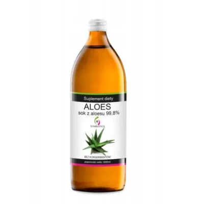 Aloes sok 99,8% bez konserwantów 1000ml Symbiotics