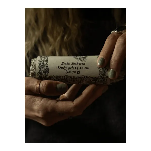Biała szałwia pęk średni 10-12cm (28-35g) Nanga