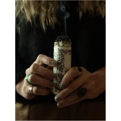 Biała szałwia pęk średni 10-12cm (28-35g) Nanga