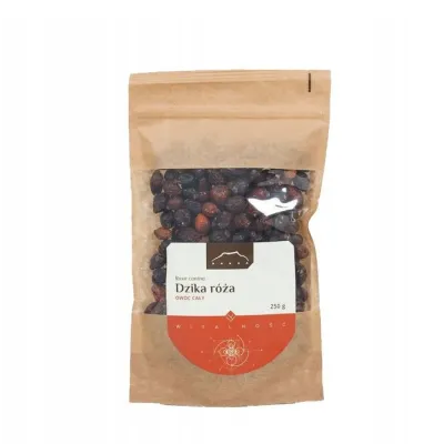 Dzika róża owoc cały 250g Nanga