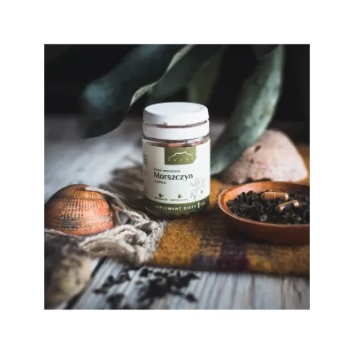 Morszczyn ekstrakt - jod organiczny 100 kapsułek x 200 mg Nanga