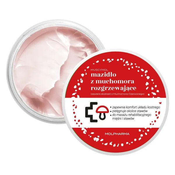 Mazidło rozgrzewające z ekstraktem z Muchomora Czerwonego 100ml Molpharma
