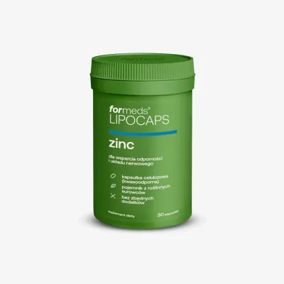 LIPOCAPS zinc 30 kapsułek Formeds