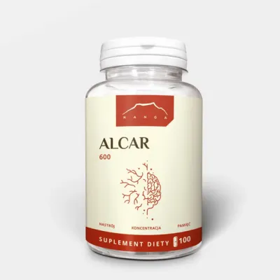 ALCAR 600mg acetylo-L-karnityna  100 kapsułek Nanga