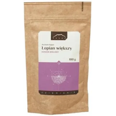 Łopian większy korzeń mielony 100g Nanga