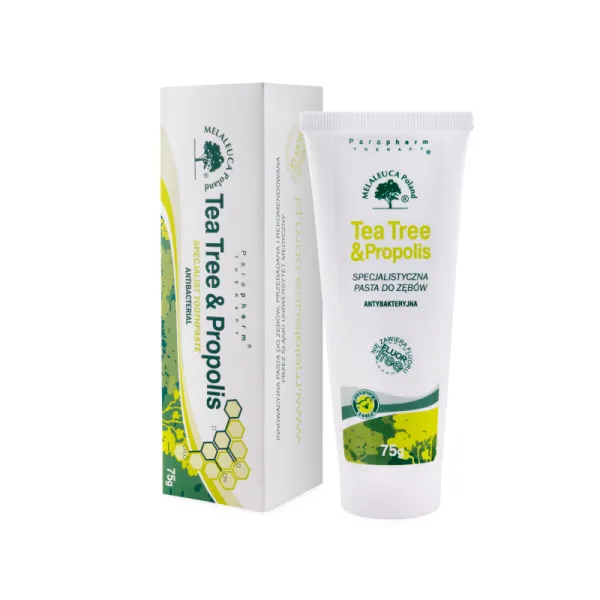 Tea Tree Pasta do Zębów z Propolisem – 75 g Melaleuca