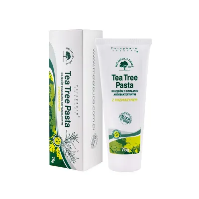 Tea Tree Pasta do zębów z rozmarynem 75g Melaleuca