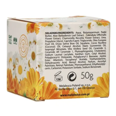 Krem Do Twarzy z Rumiankiem i Nagietkiem 50g  Melaleuca