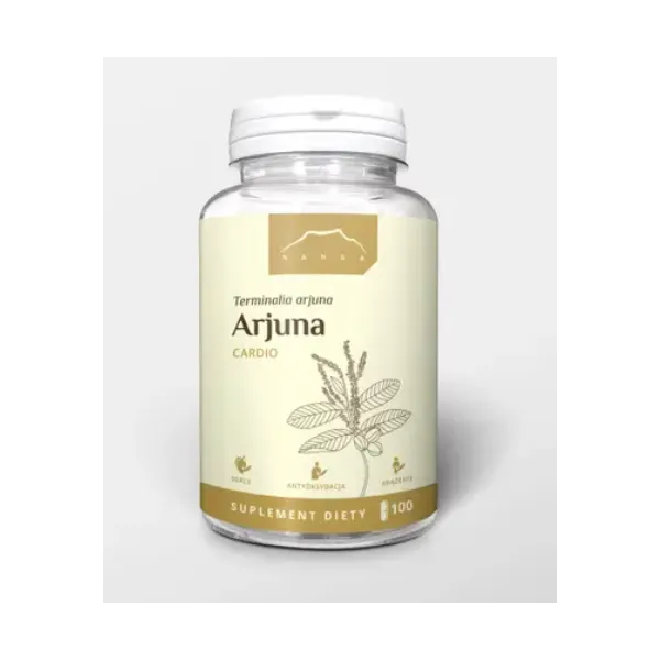Arjuna Cardio 100 kapsułek x 500mg Nanga