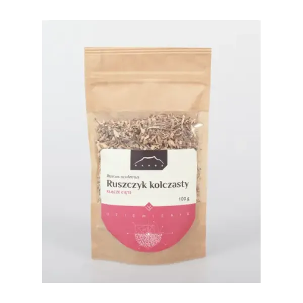 Ruszczyk kolczasty kłącze cięte 100g Nanga